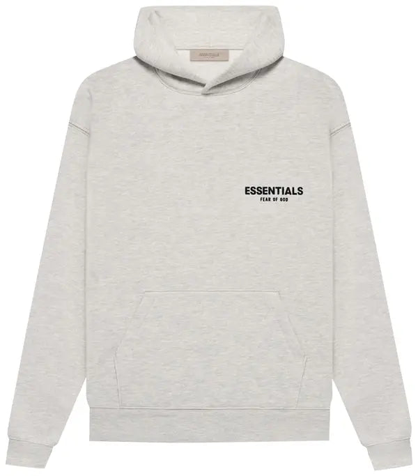 Small Fear of God Essentials Hoodie 'Light Oatmeal'