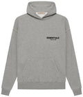 Large Fear of God Essentials Hoodie 'Dark Oatmeal'